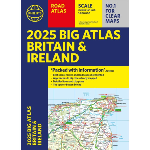 Octopus publishing group 2025 Philip's Big Road Atlas of Britain & Ireland (häftad, eng)