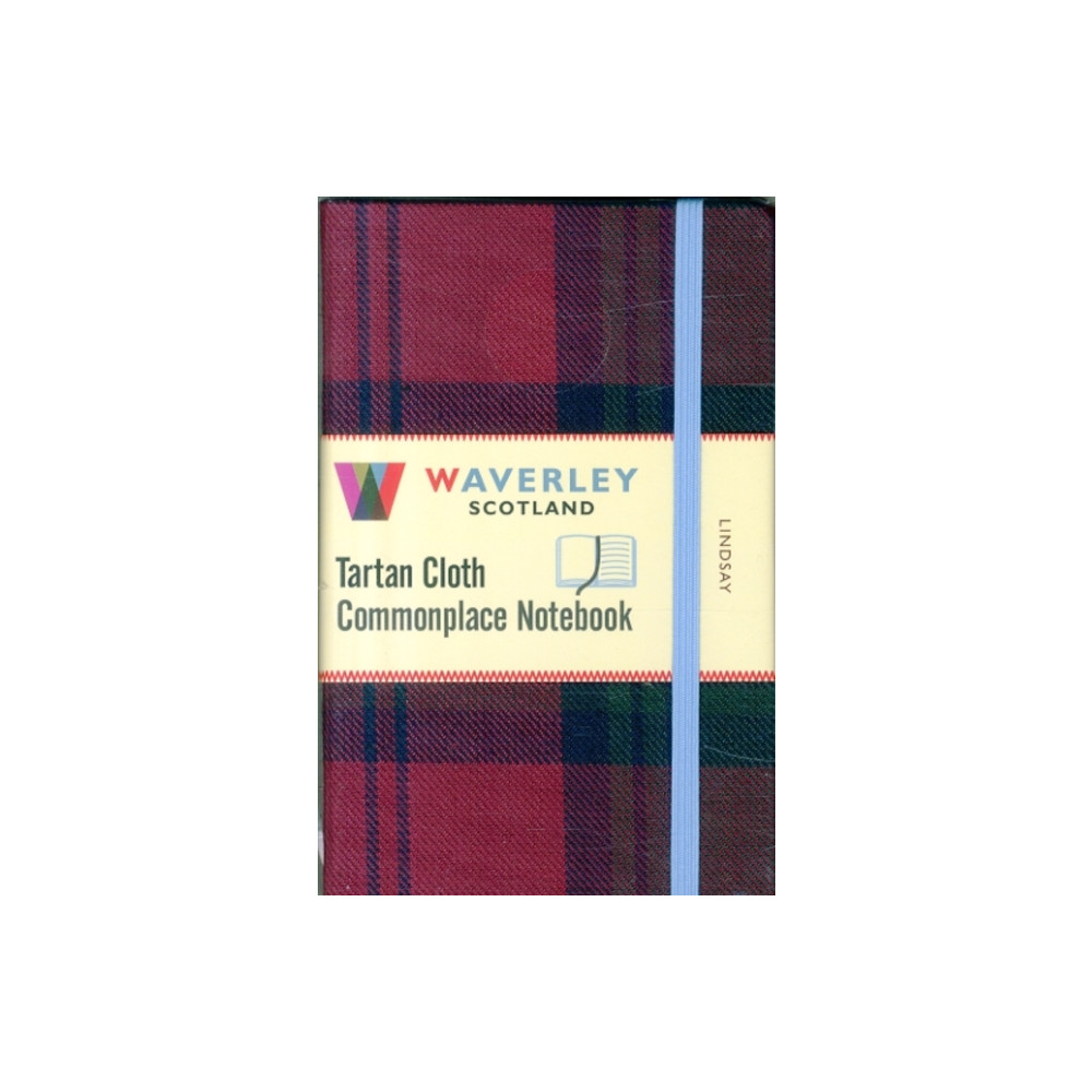 Produktbild för Waverley (M): Lindsay Tartan Cloth Pocket Commonplace Notebook (inbunden, eng)