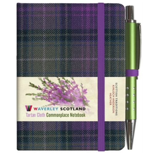 The Gresham Publishing Co. Ltd Waverley S.T. (S): Heather Mini with Pen Pocket Genuine Tartan Cloth Commonplace Notebook (inbunden, eng)