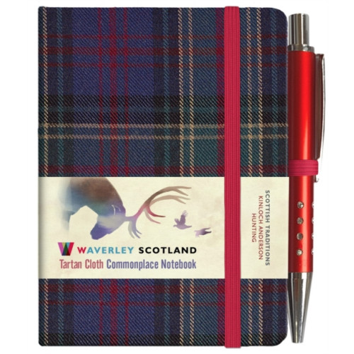 The Gresham Publishing Co. Ltd Waverley S.T. (S): Hunting Mini with Pen Pocket Genuine Tartan Cloth Commonplace Notebook (inbunden, eng)