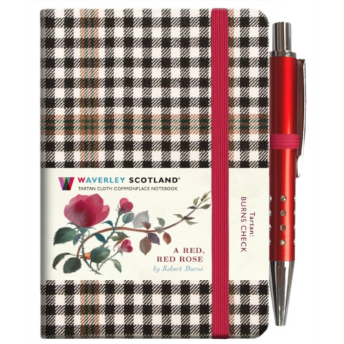 The Gresham Publishing Co. Ltd A Red, Red Rose Tartan Notebook (mini with pen) (Burns check tartan) (inbunden, eng)