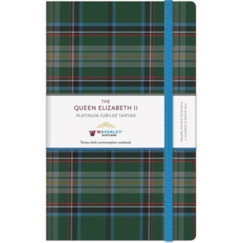 The Gresham Publishing Co. Ltd The Queen Elizabeth II Platinum Jubilee Tartan Cloth Large Notebook (inbunden, eng)