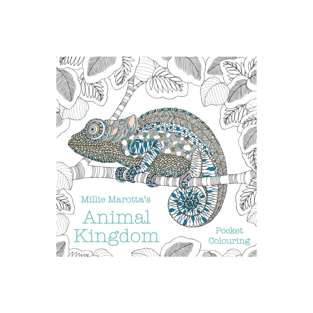Produktbild för Millie Marotta's Animal Kingdom Pocket Colouring (häftad, eng)