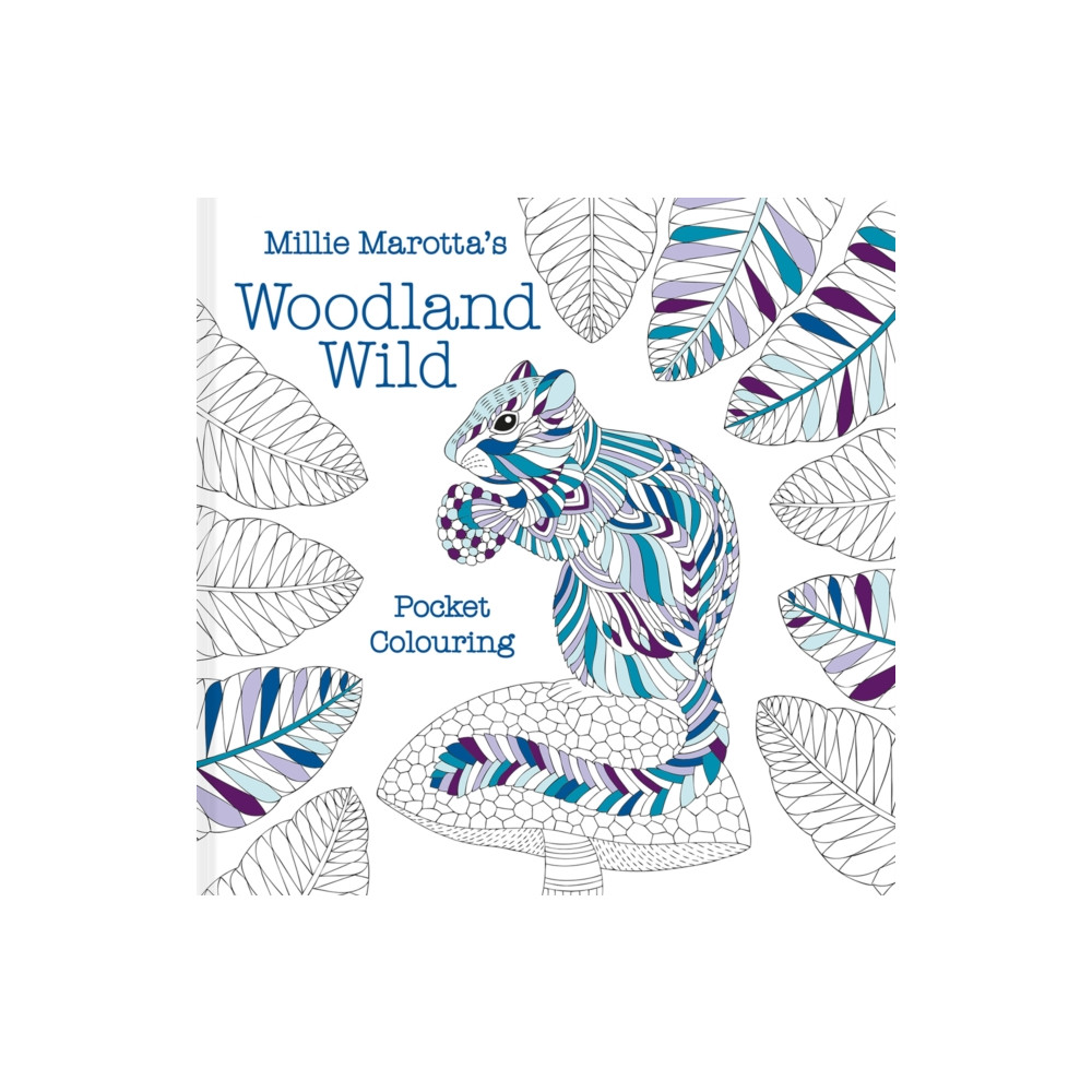 Produktbild för Millie Marotta's Woodland Wild pocket colouring (häftad, eng)