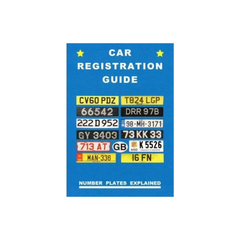 Produktbild för CAR REGISTRATION GUIDE (häftad, eng)