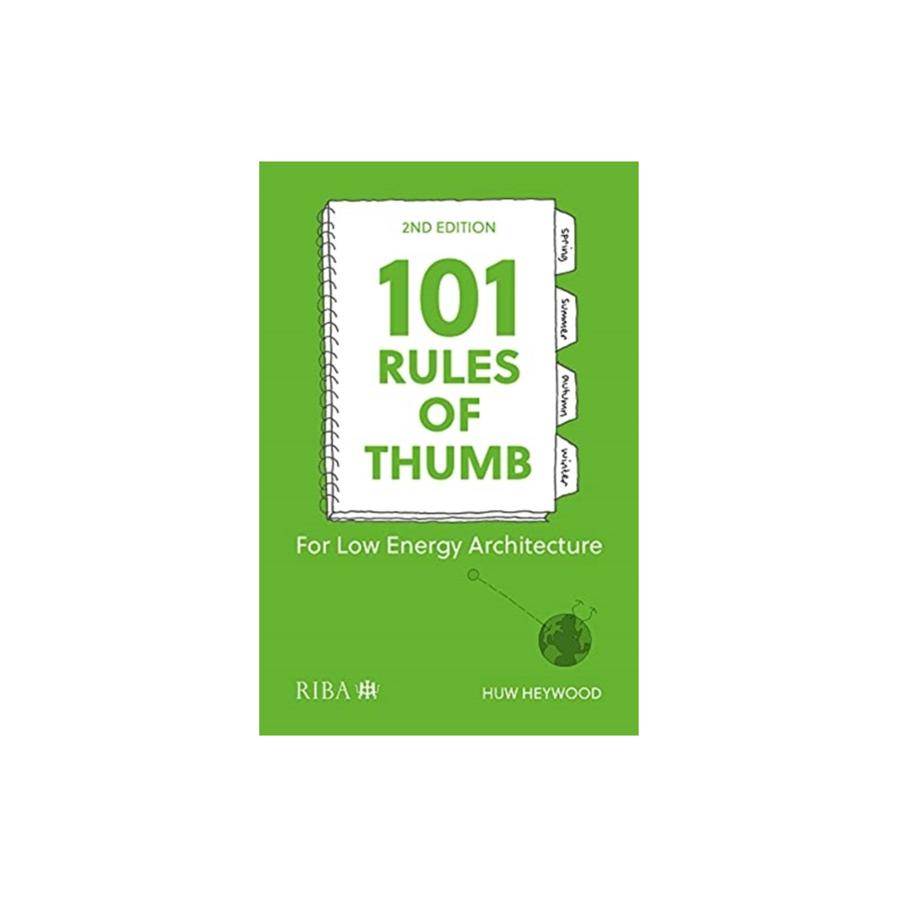 Produktbild för 101 Rules of Thumb for Low-Energy Architecture (häftad, eng)