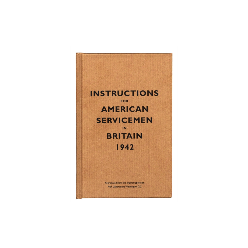 Produktbild för Instructions for American Servicemen in Britain, 1942 (inbunden, eng)