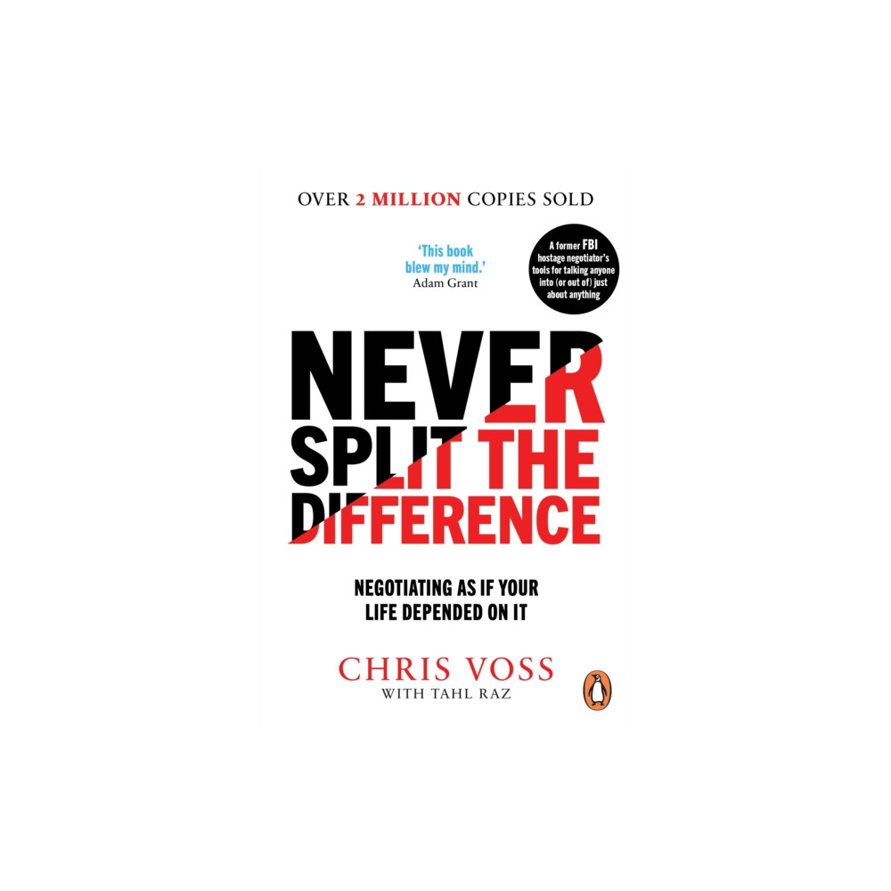 Produktbild för Never Split the Difference (häftad, eng)