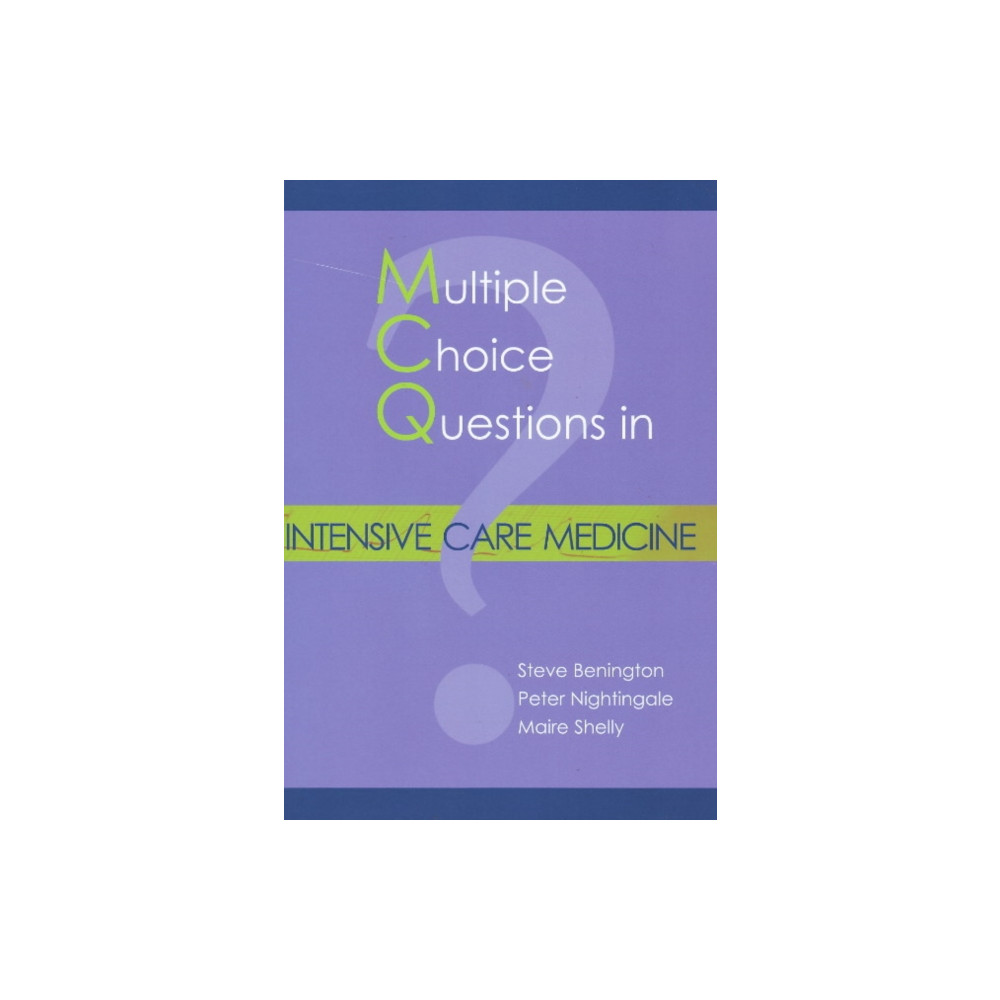 Produktbild för MCQs in Intensive Care Medicine (häftad, eng)