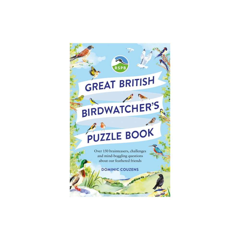 Produktbild för RSPB Great British Birdwatcher's Puzzle Book (häftad, eng)