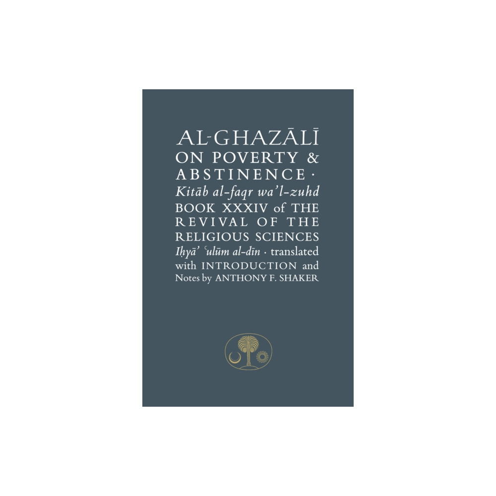 Produktbild för Al-Ghazali on Poverty and Abstinence (häftad, eng)