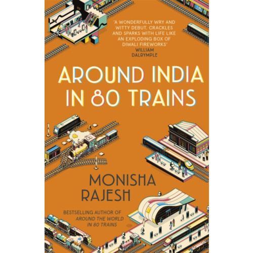 John Murray Press Around India in 80 Trains (häftad, eng)