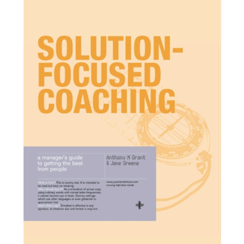 Pearson Education Limited Solution-Focused Coaching (häftad, eng)