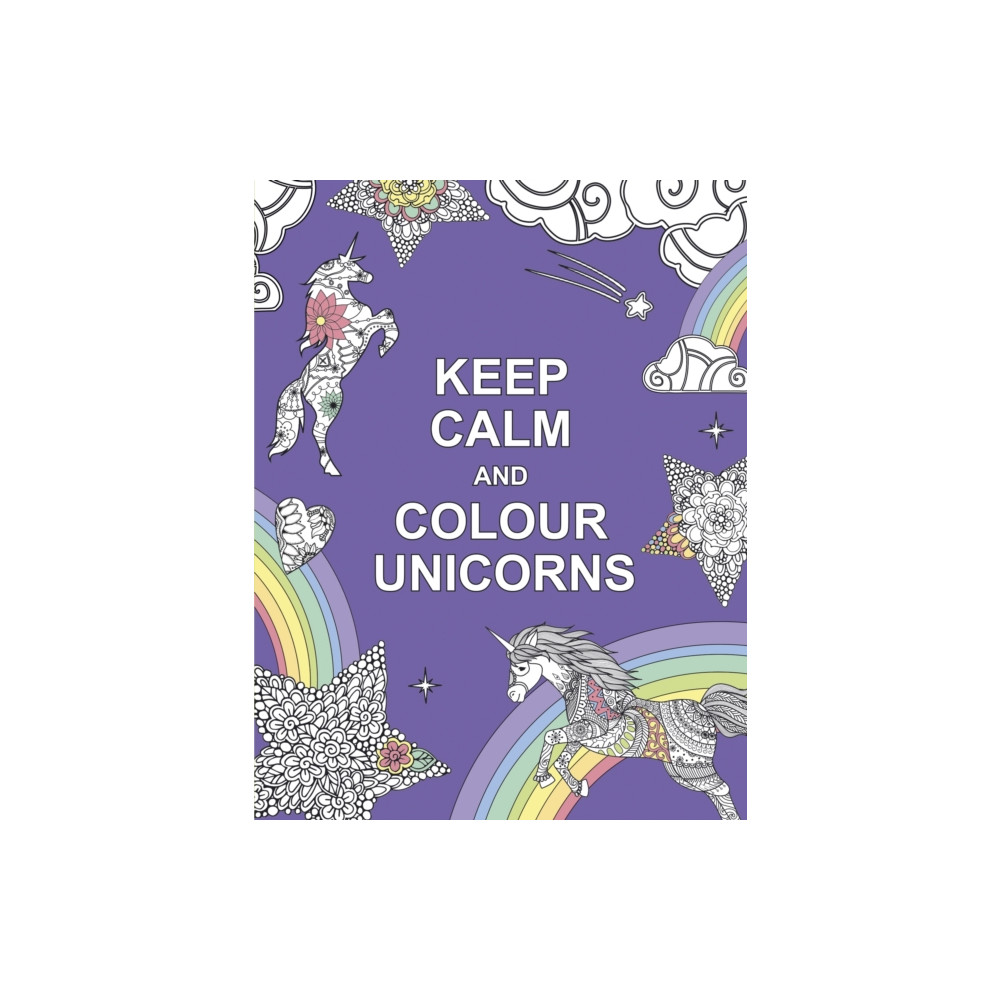 Produktbild för Keep Calm and Colour Unicorns (häftad, eng)