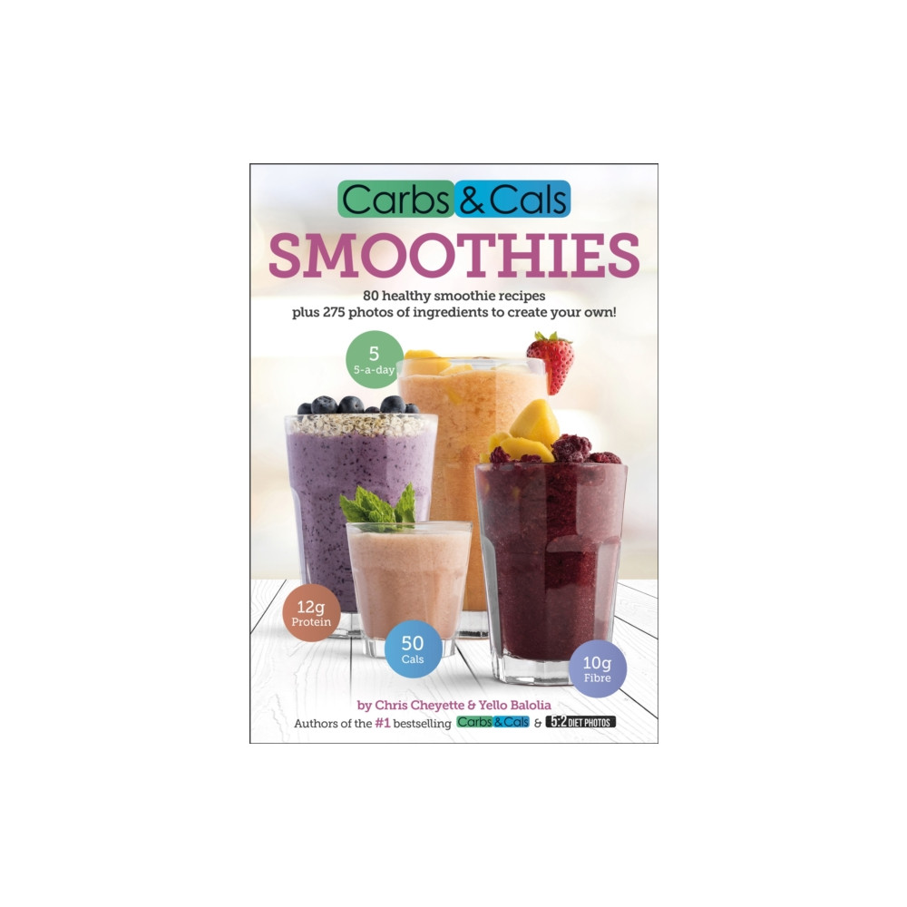 Produktbild för Carbs & Cals Smoothies (häftad, eng)