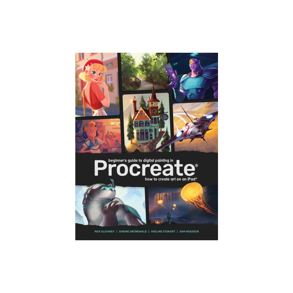 Produktbild för Beginner's Guide to Digital Painting in Procreate (häftad, eng)