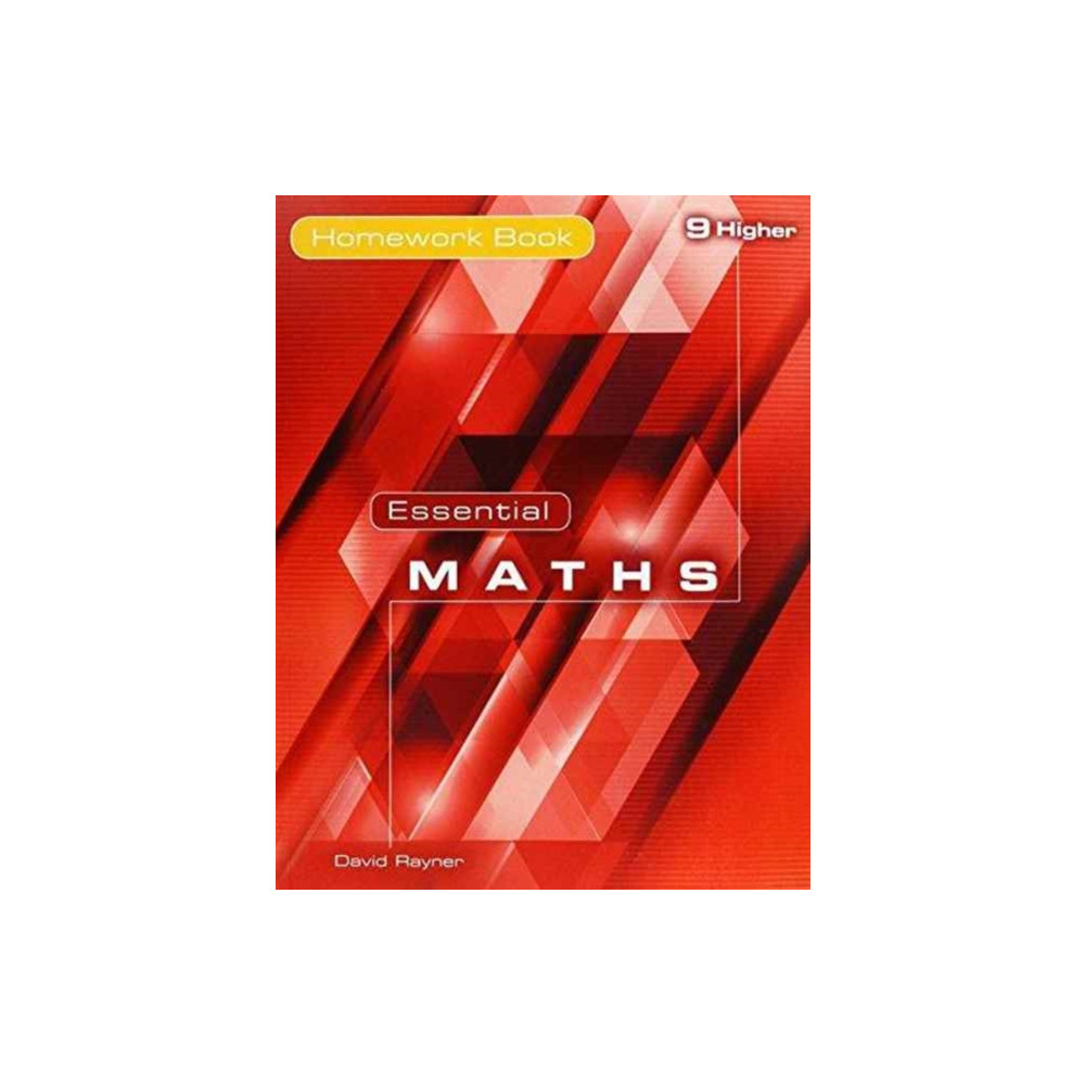 Produktbild för Essential Maths 9 Higher Homework Book (häftad, eng)