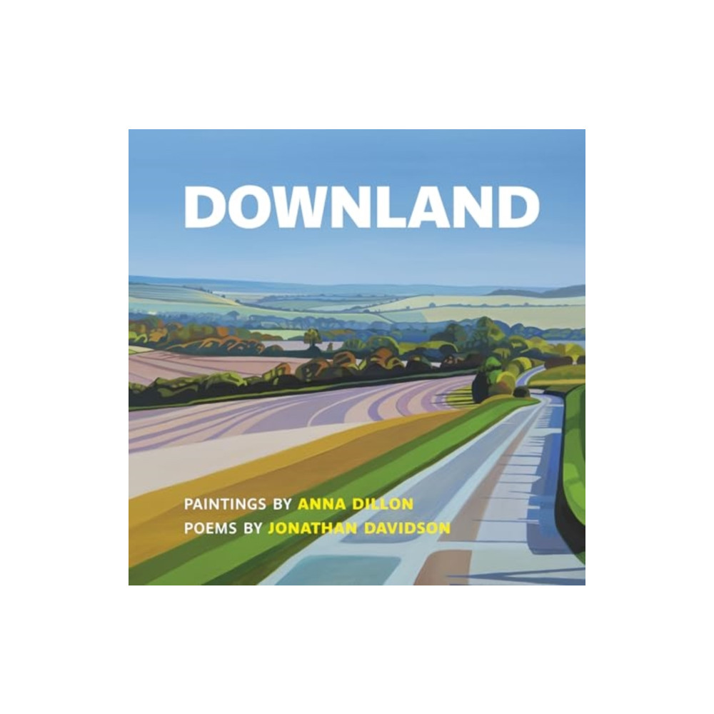 Produktbild för Downland: Paintings by Anna Dillon, Poems by Jonathan Davidson (häftad, eng)