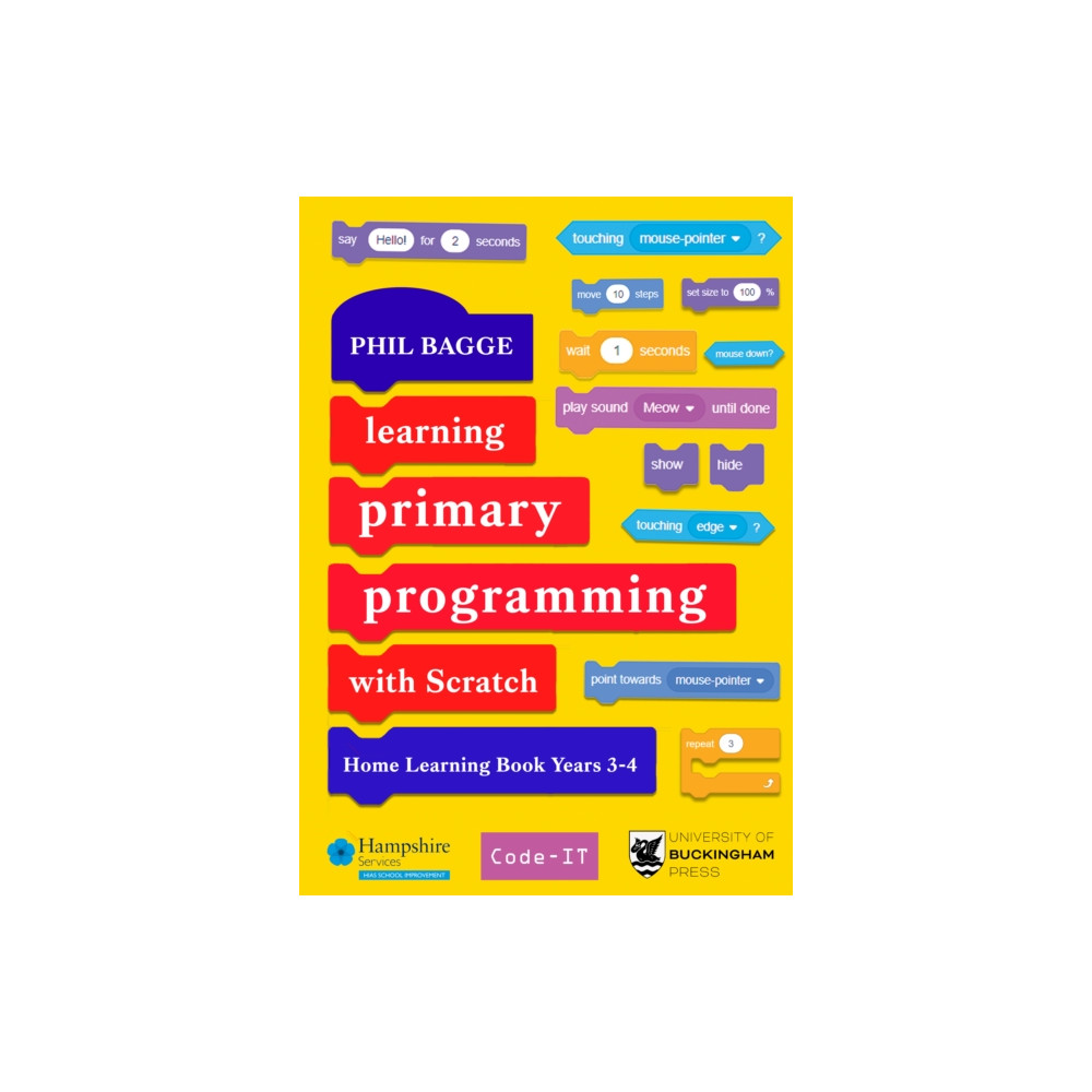Produktbild för Learning Primary Programming with Scratch (Home Learning Book Years 3-4) (häftad, eng)