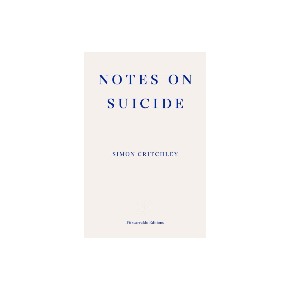 Produktbild för Notes on Suicide (häftad, eng)