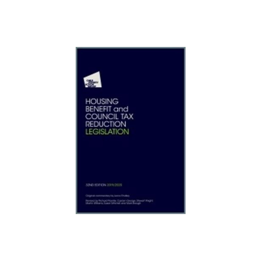 Produktbild för Housing Benefit and Council Tax Reduction Legislation (häftad, eng)