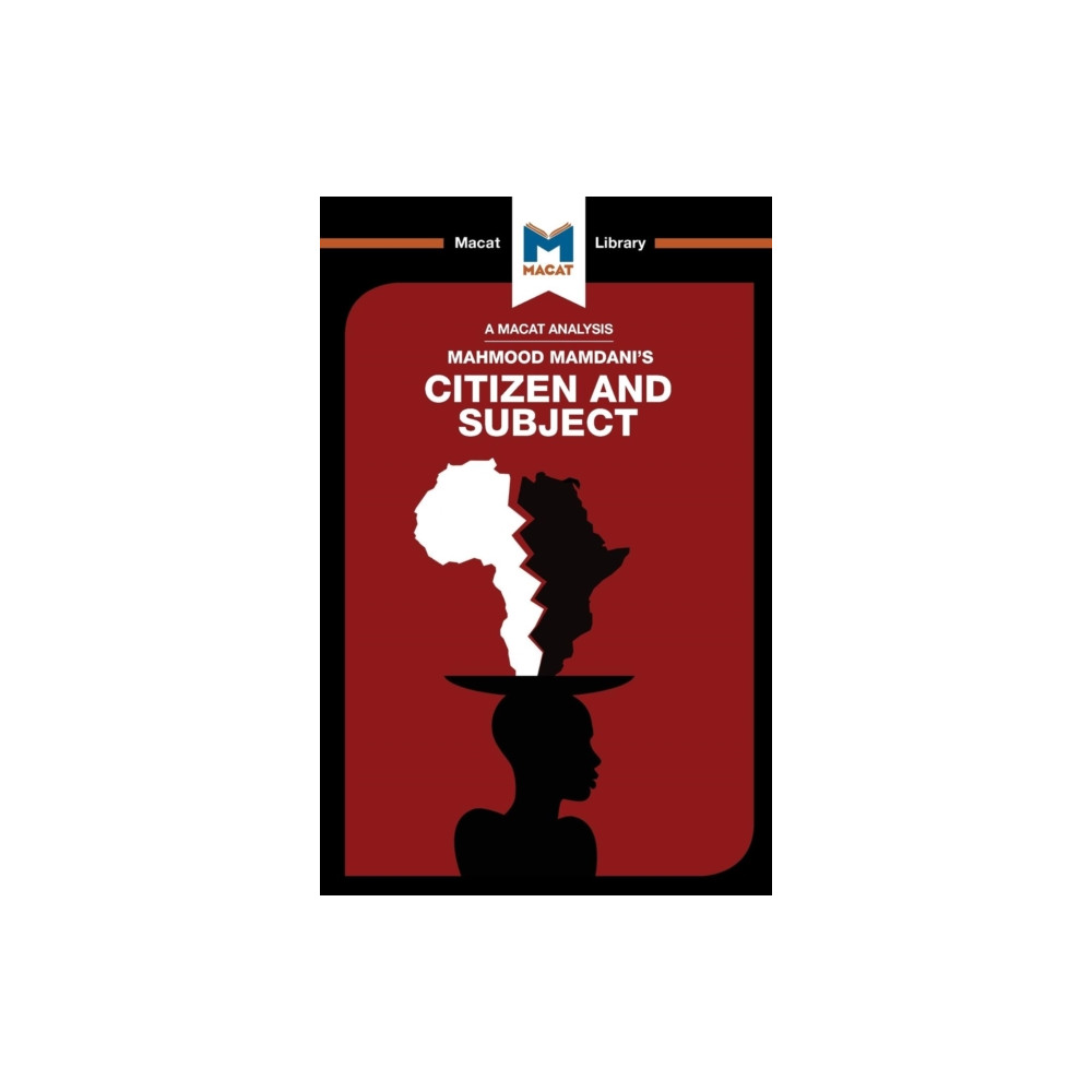 Produktbild för An Analysis of Mahmood Mamdani's Citizen and Subject (häftad, eng)