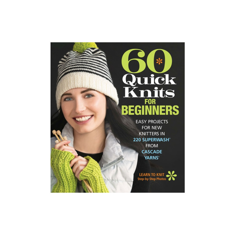 Produktbild för 60 Quick Knits for Beginners (häftad, eng)