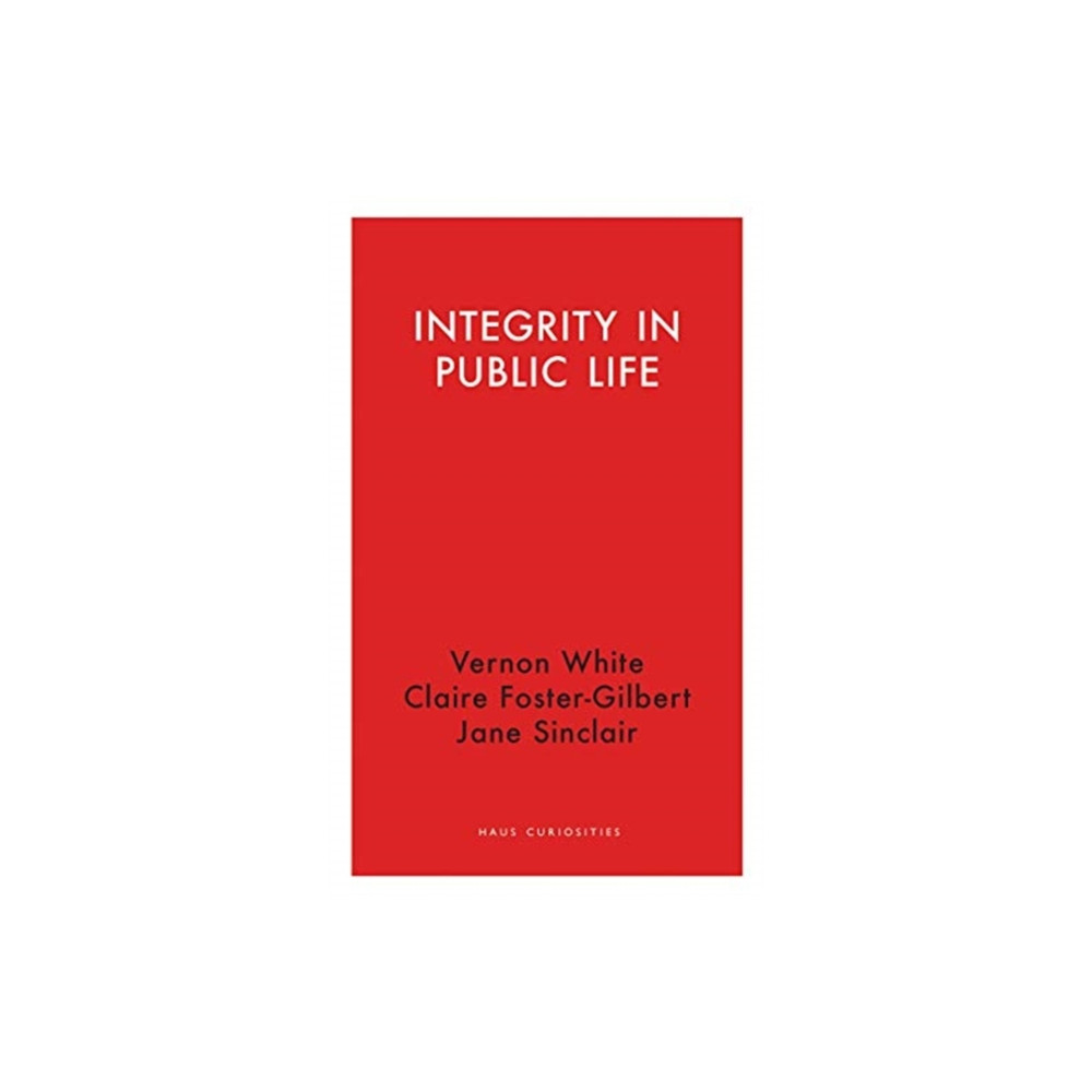 Produktbild för Integrity in Public Life (häftad, eng)