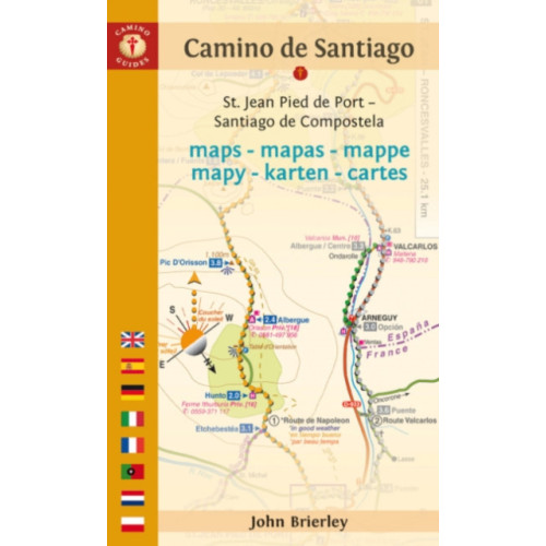 Kaminn Media Ltd Camino De Santiago Maps (häftad, eng)