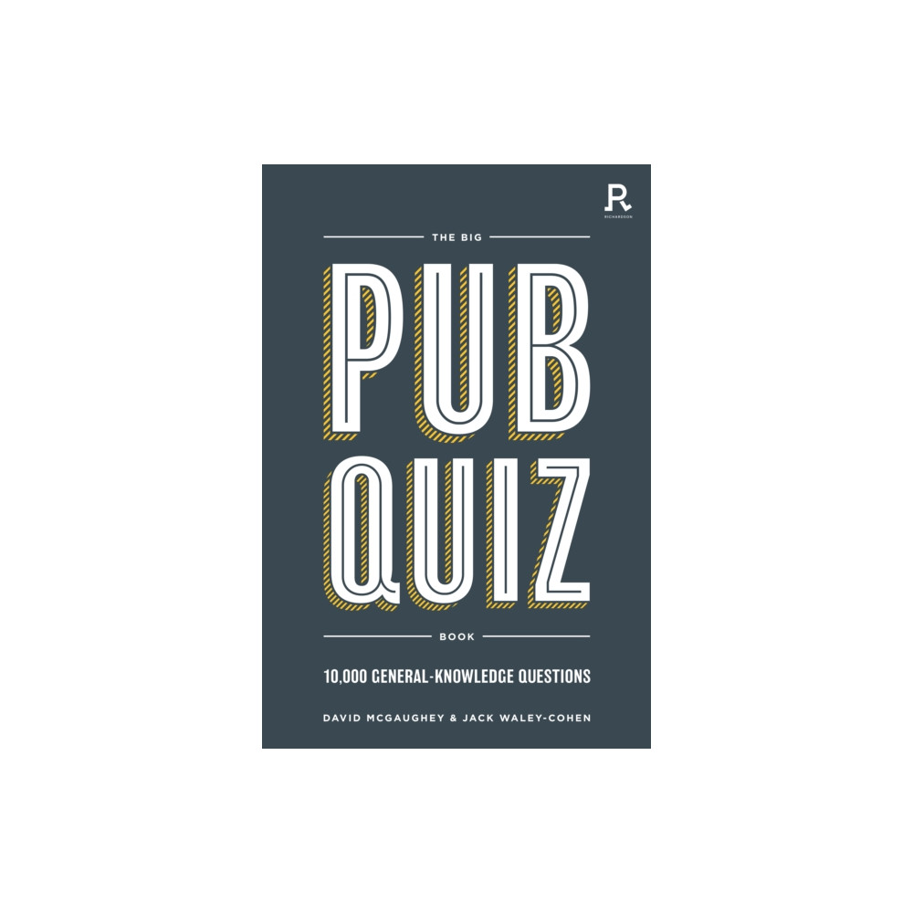 Produktbild för The Big Pub Quiz Book (häftad, eng)