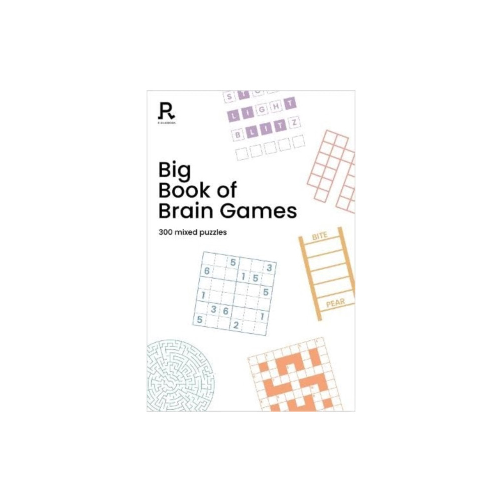 Produktbild för Big Book of Brain Games (häftad, eng)