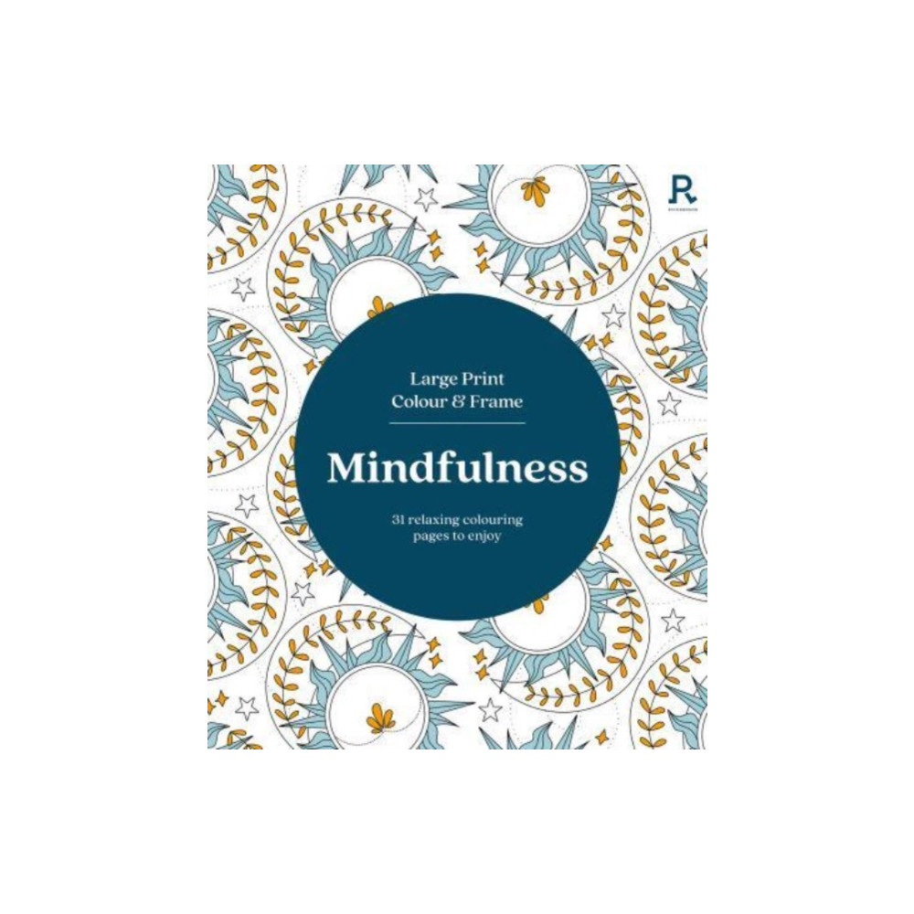 Produktbild för Large Print Colour & Frame - Mindfulness (häftad, eng)