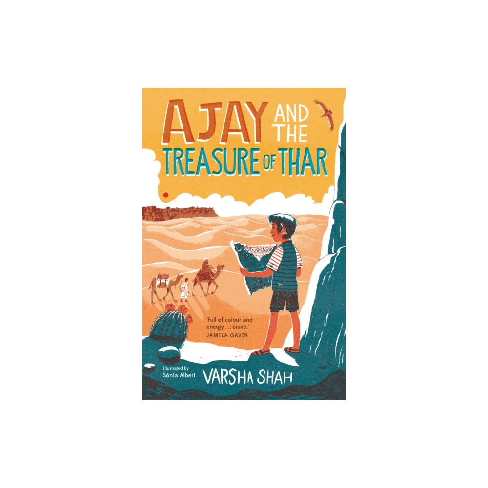 Produktbild för Ajay and the Treasure of Thar (häftad, eng)