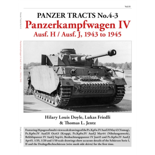 Panzerwrecks Limited Panzer Tracts No.4-3: Panzerkampfwagen IV Ausf.H and J (häftad, eng)