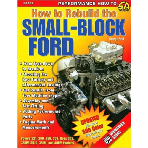 CarTech Inc How to Rebuild the Small-block Ford (häftad, eng)