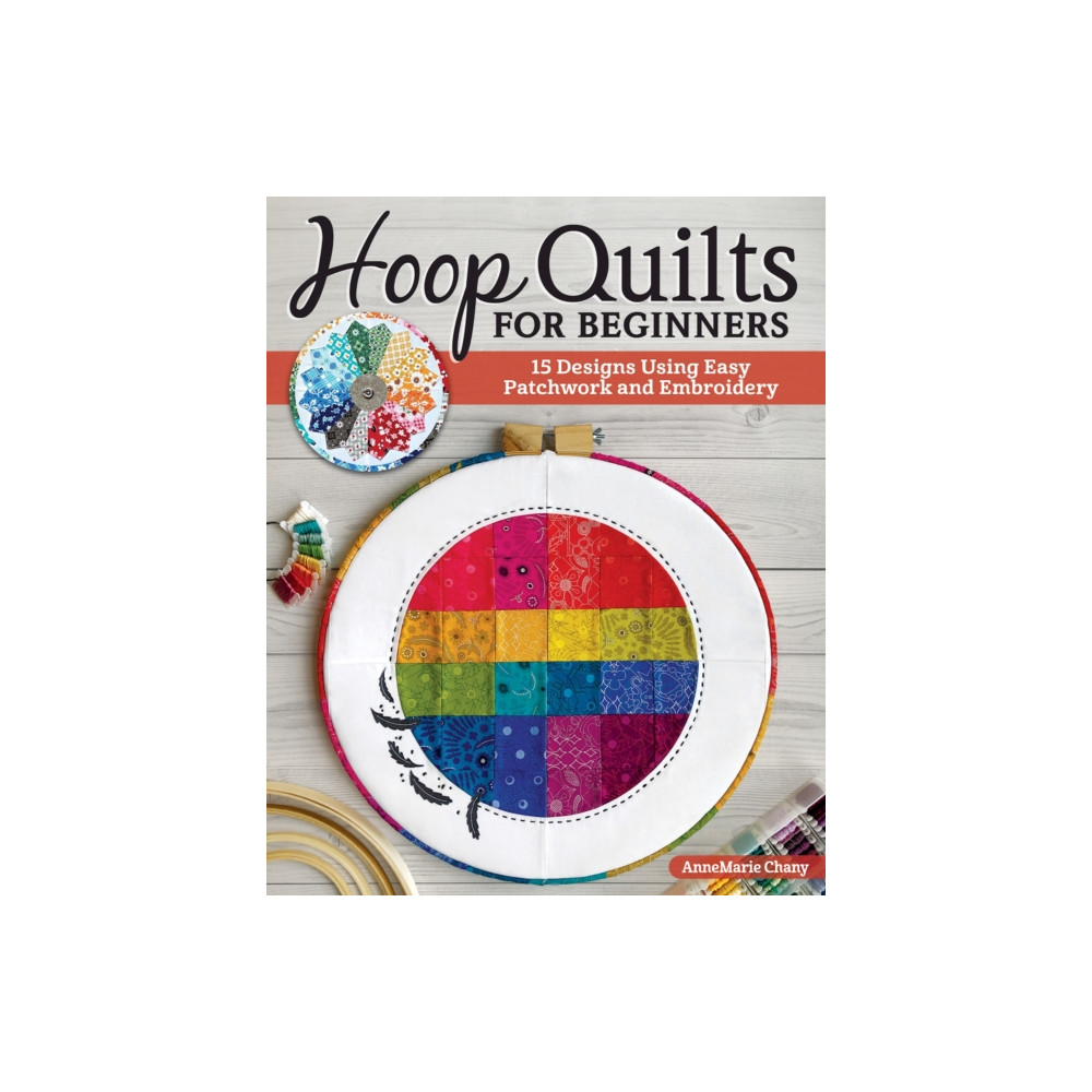 Produktbild för Hoop Quilts for Beginners (häftad, eng)
