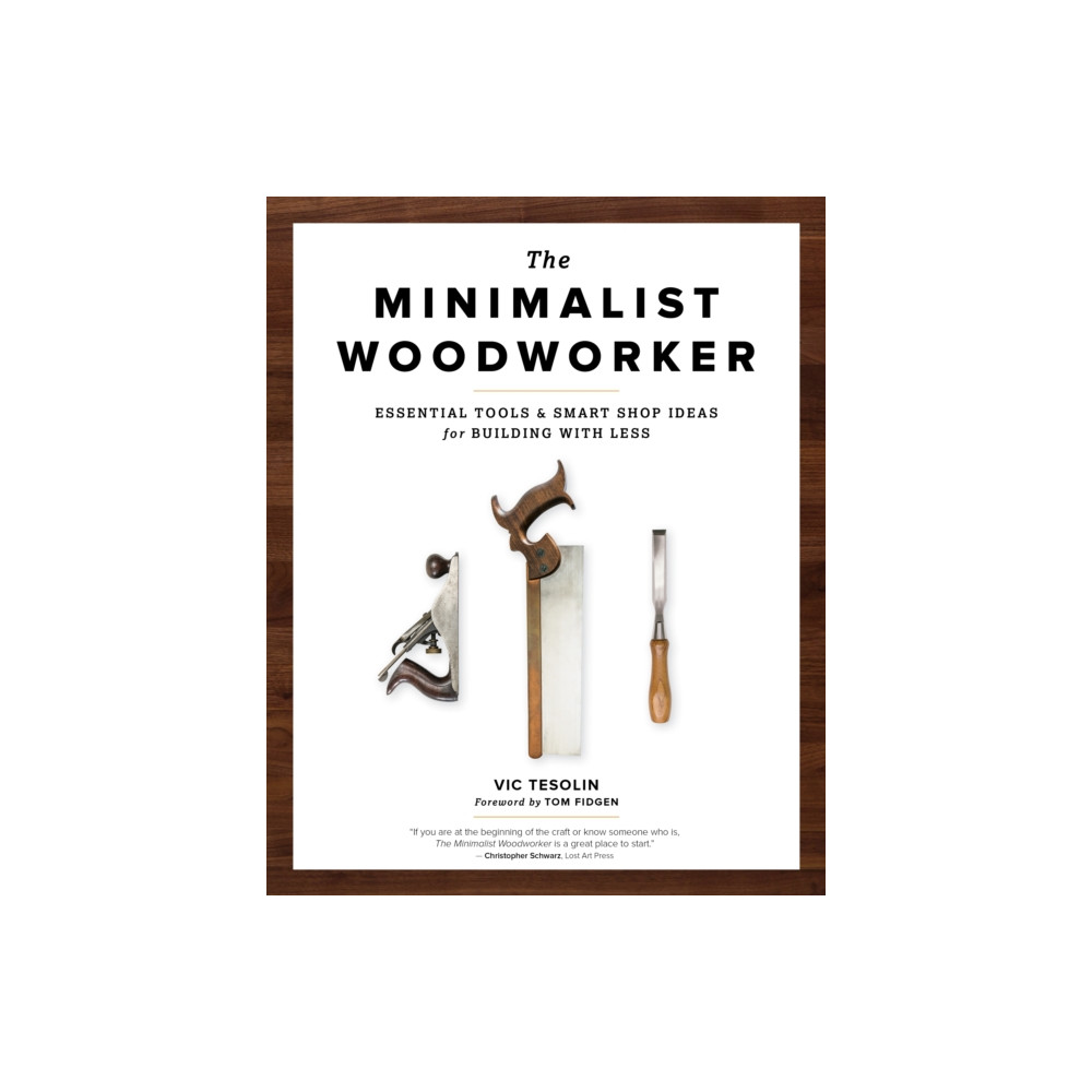 Produktbild för The Minimalist Woodworker (häftad, eng)