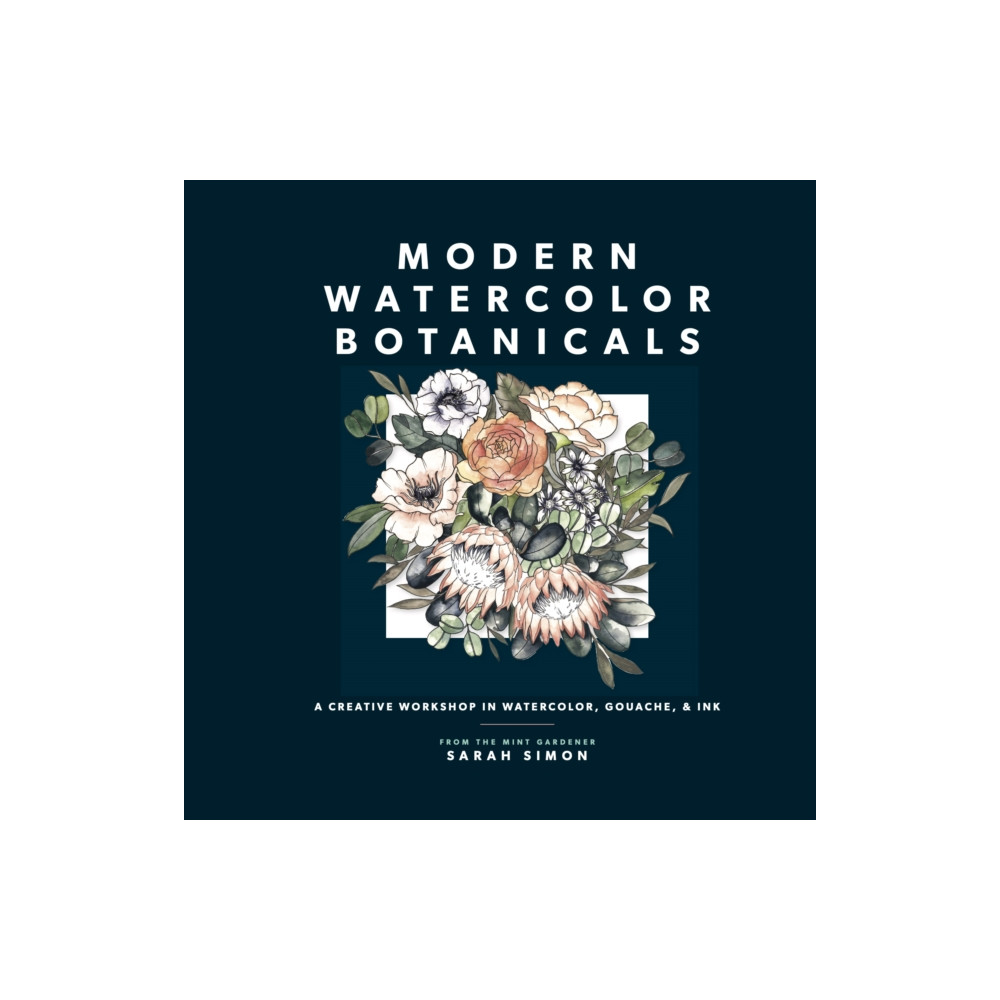 Produktbild för Modern Watercolor Botanicals (häftad, eng)