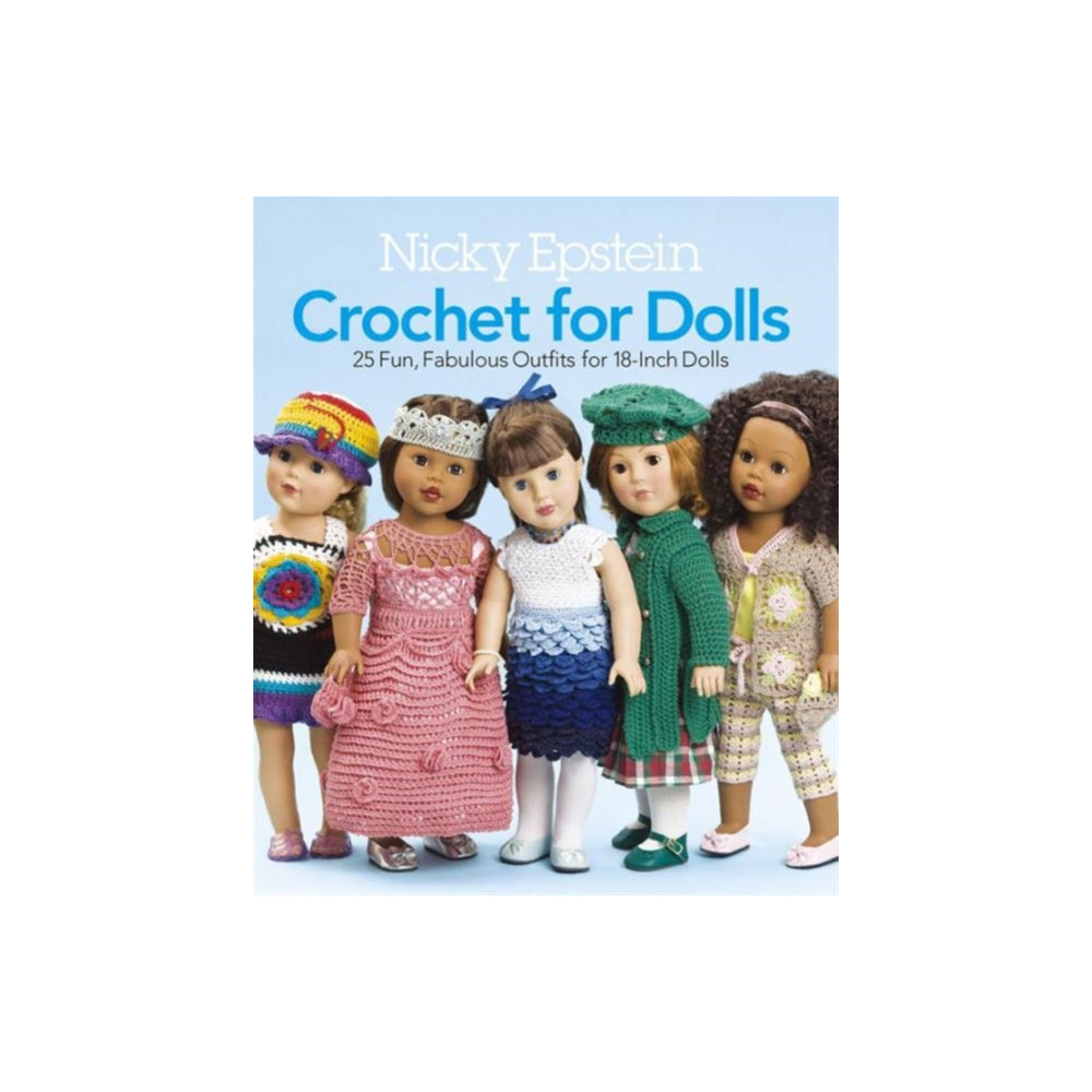 Produktbild för Nicky Epstein Crochet for Dolls (häftad, eng)