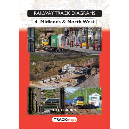 TRACKmaps Book 4: Midlands & North West (häftad, eng)