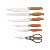 Miniatyr av produktbild för Knivset med träblock