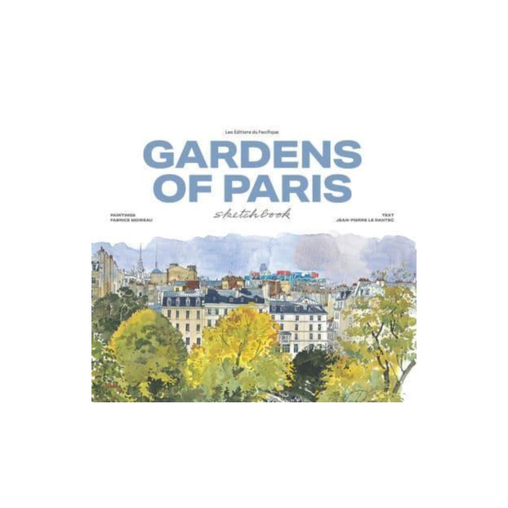 Produktbild för Garden of Paris Sketchbook (inbunden, eng)