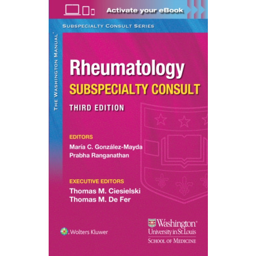 Wolters Kluwer Health Washington Manual Rheumatology Subspecialty Consult (häftad, eng)