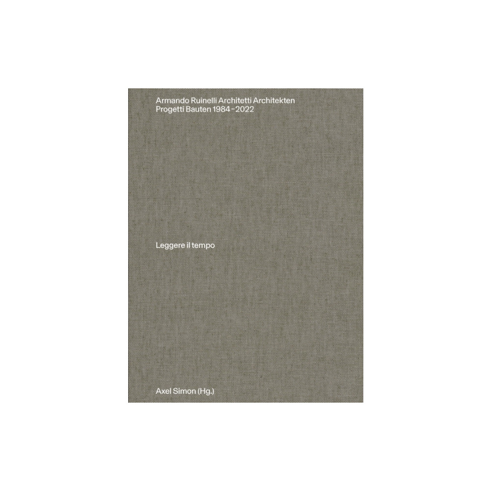 Produktbild för Armando Ruinelli Architetti (häftad, ger)