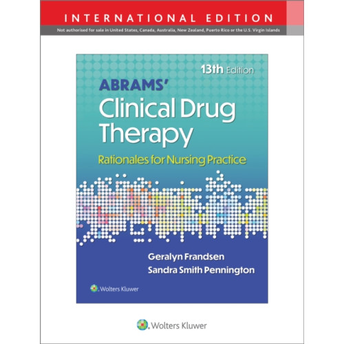 Wolters Kluwer Health Abrams' Clinical Drug Therapy (häftad, eng)