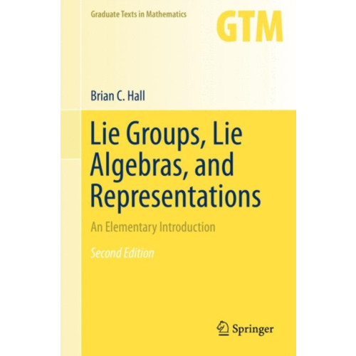 Springer International Publishing AG Lie Groups, Lie Algebras, and Representations (inbunden, eng)