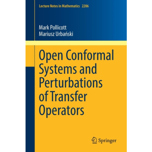 Springer International Publishing AG Open Conformal Systems and Perturbations of Transfer Operators (häftad, eng)