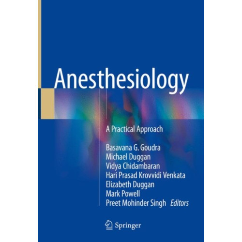 Springer International Publishing AG Anesthesiology (inbunden, eng)