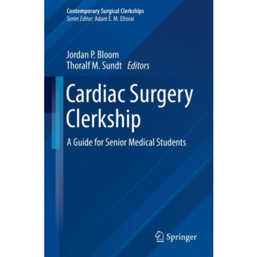 Springer International Publishing AG Cardiac Surgery Clerkship (häftad, eng)