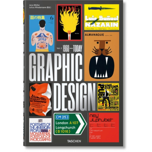 Taschen GmbH The History of Graphic Design. Vol. 2. 1960–Today (inbunden, eng)